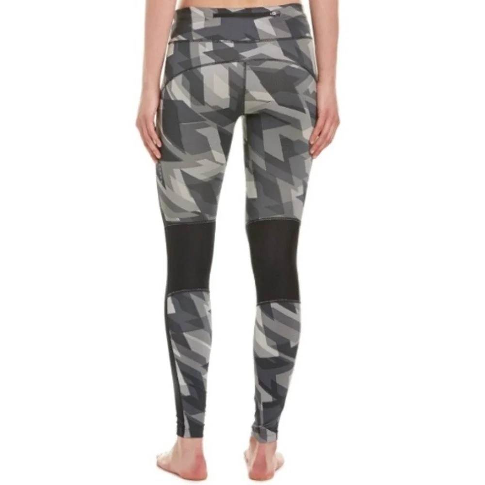 Nike power racer geo groove printed running tights size XS‎